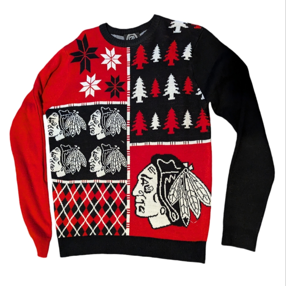Chicago Blackhawks NHL Ugly Christmas Sweater